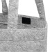 Sac salon en feutrine avec velcro, Sac en feutrine publicidad