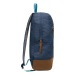 Mochila con una divertida base de gamuza, Mochila publicidad