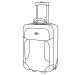 Trolley 2 roues 55x35x20cm regalo de empresa