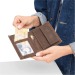 Portefeuille en cuir véritable regalo de empresa