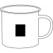 Taza de metal esmaltado regalo de empresa