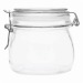 Bocal en verre clicky d'environ 500ml regalo de empresa