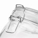 Bocal en verre clicky d'environ 500ml, bocal publicidad