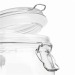 Bocal en verre clicky d'environ 500ml regalo de empresa