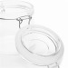 Bocal en verre clicky d'environ 500ml, bocal publicidad