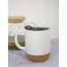 Taza de cerámica con tapa regalo de empresa