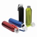 Bouteille aluminium 65cl bouchon transparent, bouteille publicidad