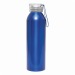 Bouteille aluminium 65cl bouchon transparent, bouteille publicidad