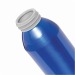Bouteille aluminium 65cl bouchon transparent, bouteille publicidad