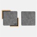 Sous-verres en feutre ECO BASE regalo de empresa