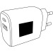 Adaptateur USB avec veilleuse ENDLESS POWER, prise USB publicidad