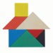Puzzle de madera TANGRAM BASE, tangram publicidad