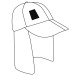 Casquette de baseball 6 panneaux, Casquette de sport publicidad