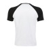 T-shirt bicolore raglan FUNKY, T-shirt classique publicidad