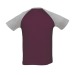 T-shirt bicolore raglan FUNKY, T-shirt classique publicidad