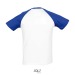 T-shirt bicolore raglan FUNKY, T-shirt classique publicidad