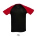 T-shirt bicolore raglan FUNKY, T-shirt classique publicidad