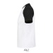 T-shirt bicolore raglan FUNKY, T-shirt classique publicidad
