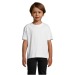 Camiseta cuello redondo niño blanco 190 g soles - niños imperiales - 11770b regalo de empresa