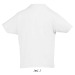 Camiseta cuello redondo niño blanco 190 g soles - niños imperiales - 11770b regalo de empresa