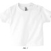 Miniatura del producto Camiseta blanca de bebé 160 g soles - mosquito - 11975b 5