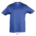 Camiseta de cuello redondo niño blanco 150 g soles - niños regentes - 11970b, camiseta para niños publicidad
