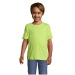 Camiseta de cuello redondo niño blanco 150 g soles - niños regentes - 11970b, camiseta para niños publicidad