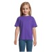 Camiseta de cuello redondo niño blanco 150 g soles - niños regentes - 11970b, camiseta para niños publicidad