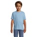Camiseta de cuello redondo niño blanco 150 g soles - niños regentes - 11970b, camiseta para niños publicidad