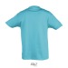 Camiseta de cuello redondo niño blanco 150 g soles - niños regentes - 11970b regalo de empresa