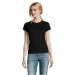 Camiseta cuello redondo mujer blanco 190 grs sol's - imperial - 11502b regalo de empresa