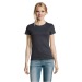 Camiseta cuello redondo mujer blanco 190 grs sol's - imperial - 11502b regalo de empresa