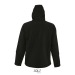 Replay Hooded Softshell Jacket, Chaqueta de Softshell y neopreno publicidad
