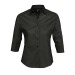 Chemise stretch manches 3/4 femme, chemise femme publicidad
