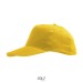 Gorra infantil de 5 paneles en algodón medio, ropa de niños publicidad
