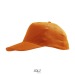 Gorra infantil de 5 paneles en algodón medio, ropa de niños publicidad