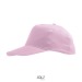Gorra infantil de 5 paneles en algodón medio regalo de empresa