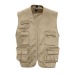 Gilet safari WILD, Gilet ou veste reporter multi-poches publicidad