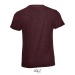 camiseta de cuello redondo para niños Regent Fit - blanca, ropa infantil publicidad