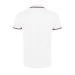 Polo tricolor de 200g de prestigio, Polo de manga corta publicidad