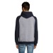 Sudadera bicolor Seattle, Sudadera con capucha publicidad