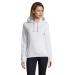 Sudadera con capucha para mujer - SPENCER WOMEN (Blanco), textil Sol's publicidad