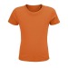 T-shirt ajusté coton bio pour enfant, T-shirt en coton bio publicidad