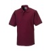 Polo polycoton blanc Workwear Russell, Textile Russell publicidad