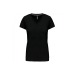 Camiseta de mujer de manga corta y cuello en V Kariban regalo de empresa