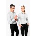 Camisa de manga larga de popelina regalo de empresa