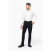Camisa entallada Kariban de manga larga para hombre sin planchar regalo de empresa