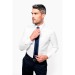 Camisa entallada Kariban de manga larga para hombre sin planchar, Textil Kariban publicidad