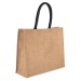 Ki-Mood Bolsa de playa de yute, Bolsa de arpillera publicidad