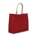 Ki-Mood Bolsa de playa de yute, Bolsa de arpillera publicidad